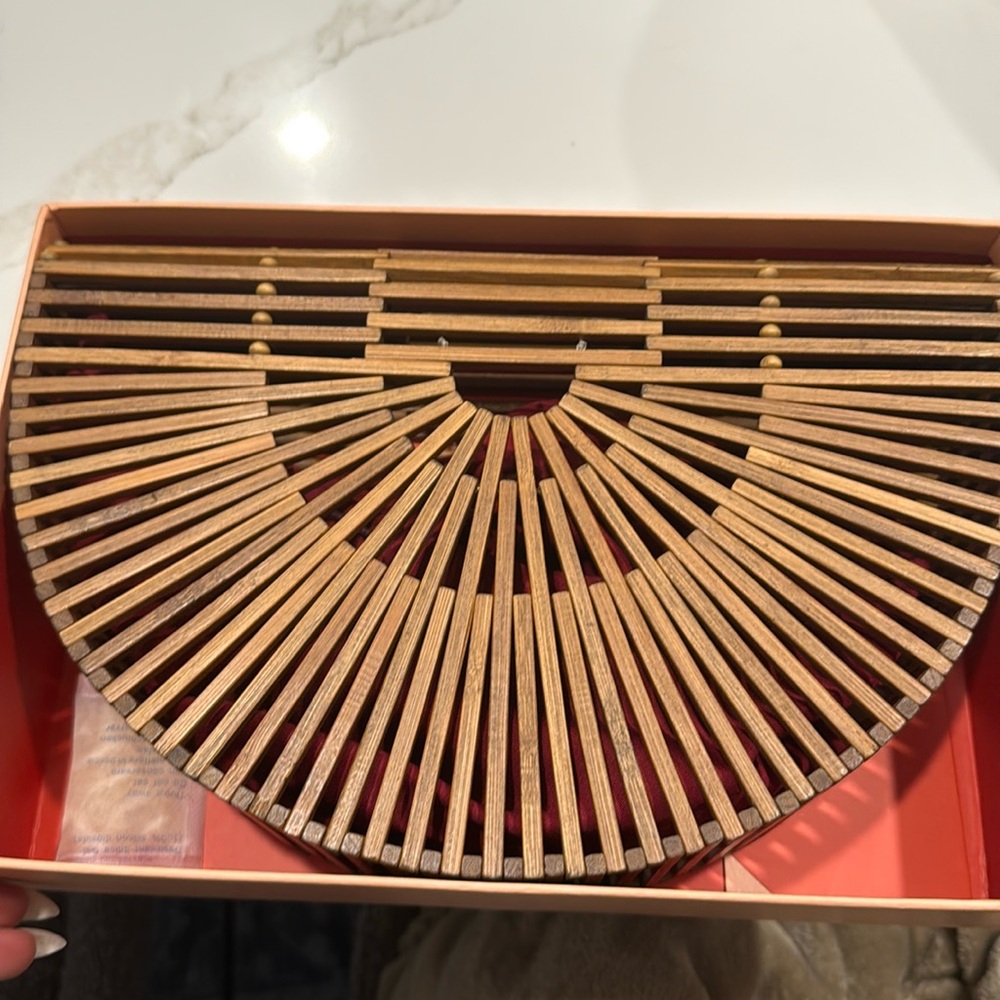 Cult Gaia Bamboo Ark Bag